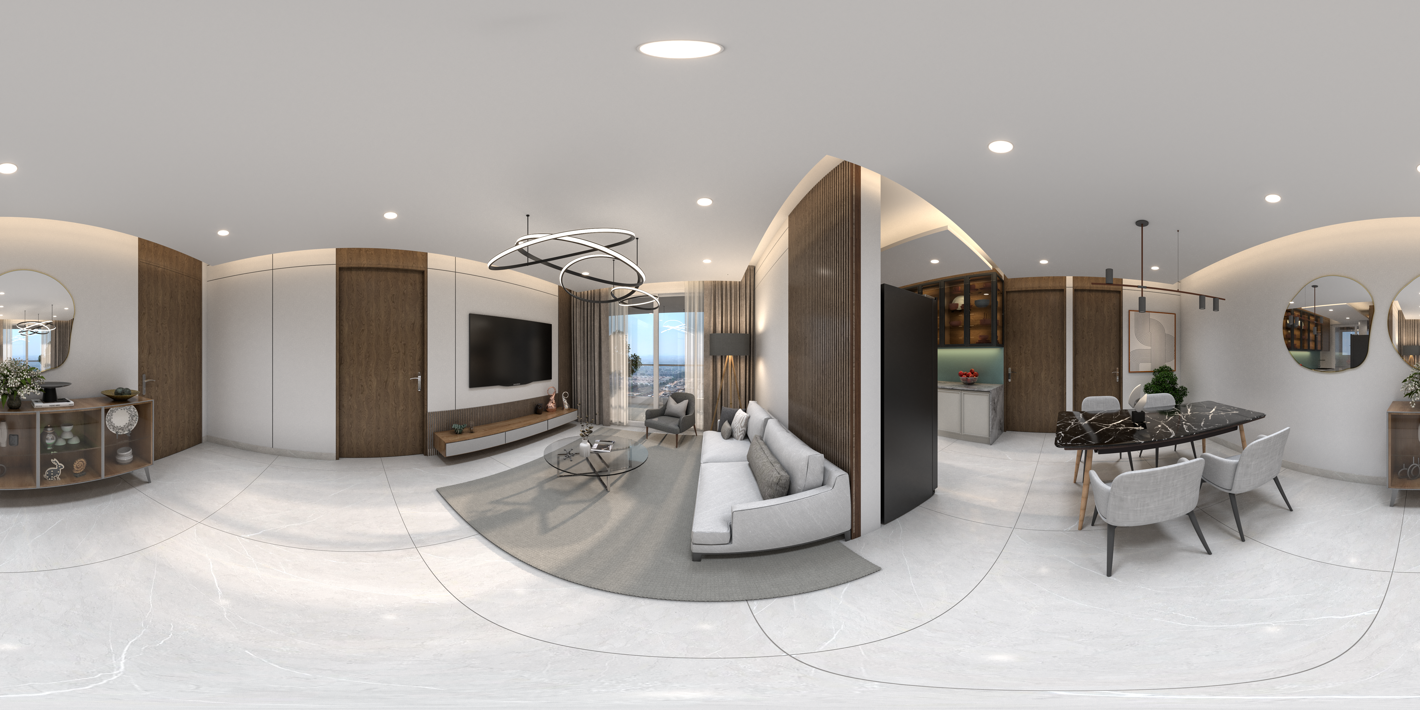 2bhk Living