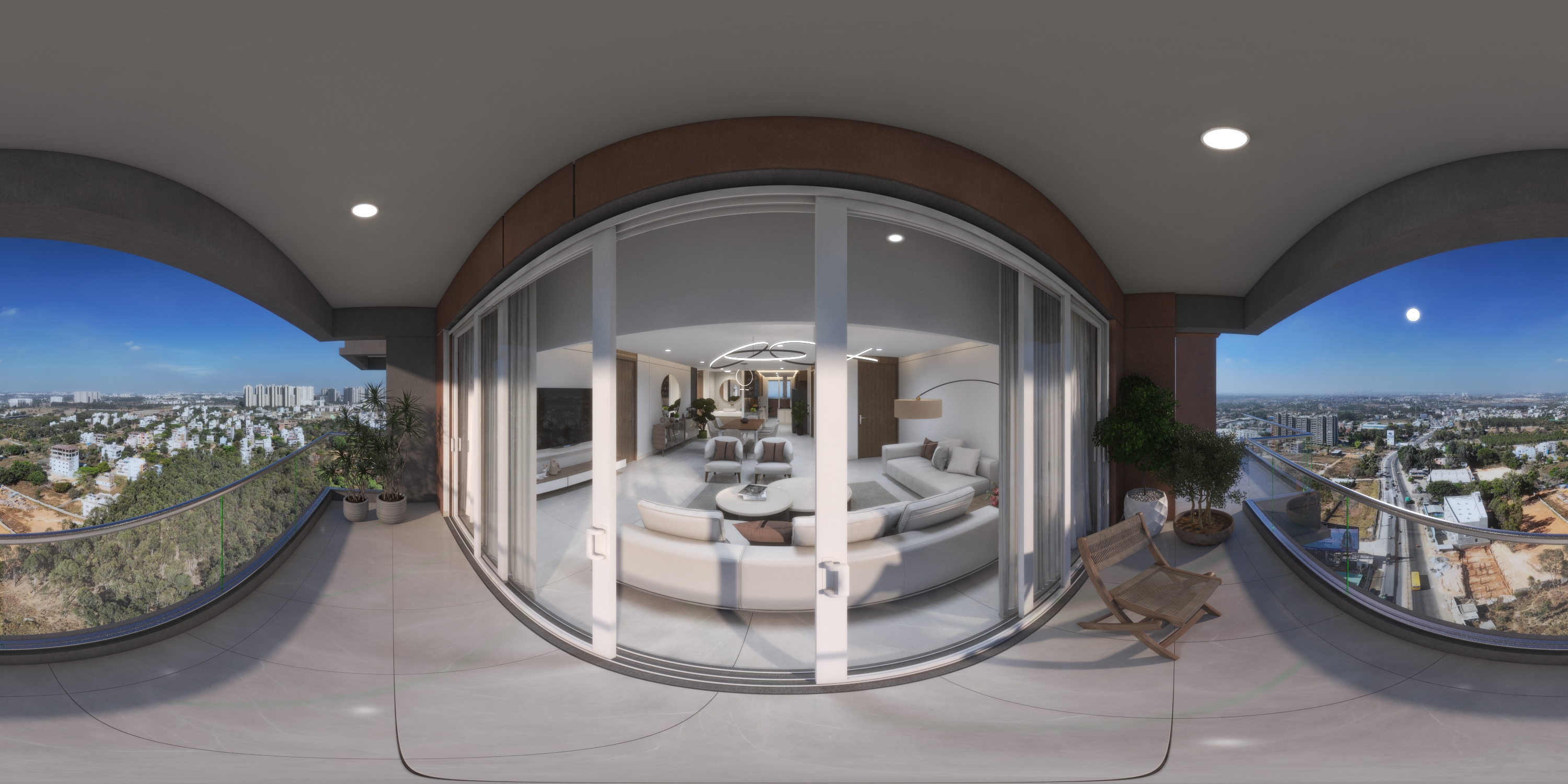 4bhk Balcony